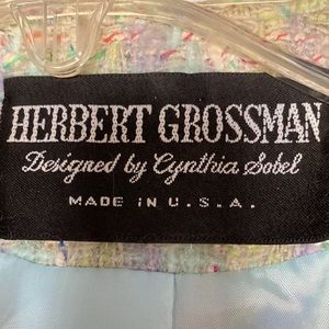 Herman Grossman pastel blazer